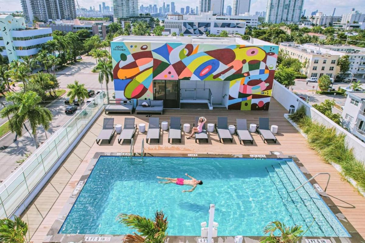 Upsun Hotel & Social Club マイアミビーチ エクステリア 写真